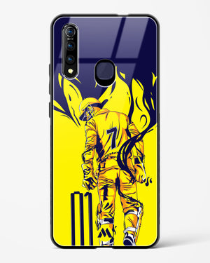 MS Dhoni Greatest Finisher Glass Case Phone Cover (Vivo)