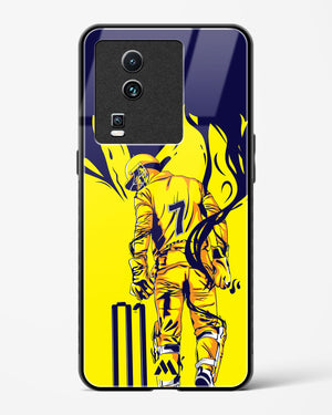 MS Dhoni Greatest Finisher Glass Case Phone Cover (Vivo)