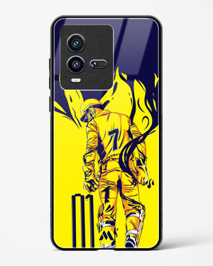 MS Dhoni Greatest Finisher Glass Case Phone Cover-(Vivo)