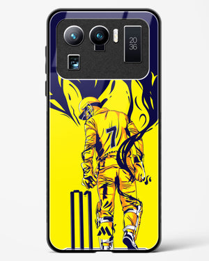 MS Dhoni Greatest Finisher Glass Case Phone Cover-(Xiaomi)