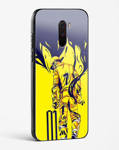 MS Dhoni Greatest Finisher Glass Case Phone Cover (Xiaomi)