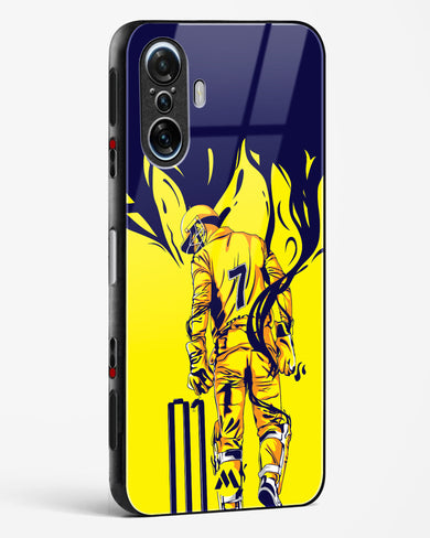 MS Dhoni Greatest Finisher Glass Case Phone Cover (Xiaomi)