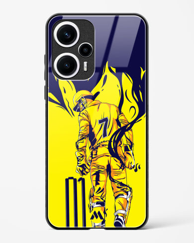 MS Dhoni Greatest Finisher Glass Case Phone Cover-(Xiaomi)