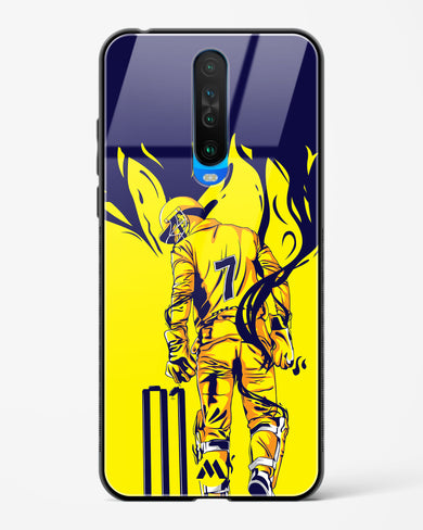 MS Dhoni Greatest Finisher Glass Case Phone Cover (Xiaomi)