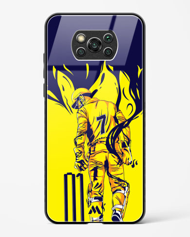 MS Dhoni Greatest Finisher Glass Case Phone Cover (Xiaomi)