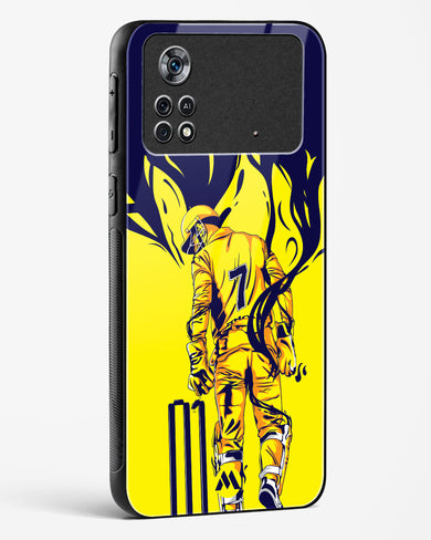 MS Dhoni Greatest Finisher Glass Case Phone Cover (Xiaomi)