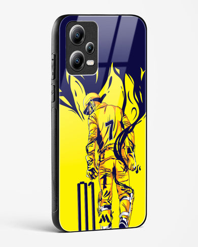 MS Dhoni Greatest Finisher Glass Case Phone Cover (Xiaomi)