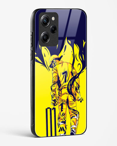 MS Dhoni Greatest Finisher Glass Case Phone Cover (Xiaomi)