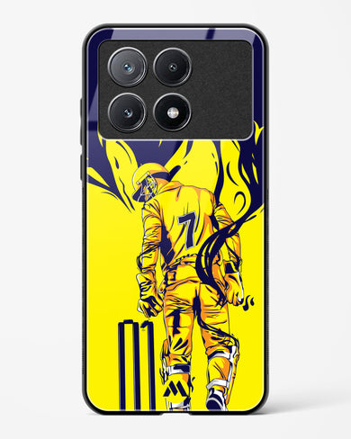 MS Dhoni Greatest Finisher Glass Case Phone Cover (Xiaomi)