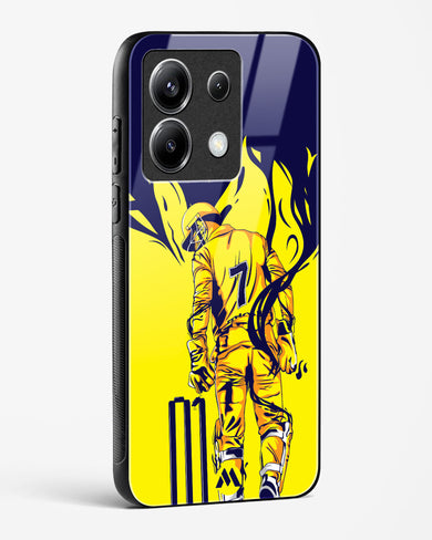MS Dhoni Greatest Finisher Glass Case Phone Cover (Xiaomi)