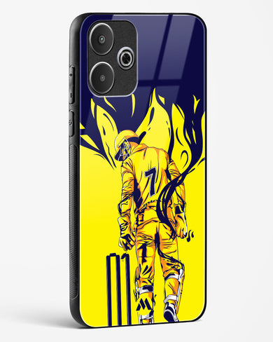 MS Dhoni Greatest Finisher Glass Case Phone Cover (Xiaomi)