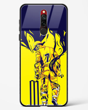 MS Dhoni Greatest Finisher Glass Case Phone Cover-(Xiaomi)