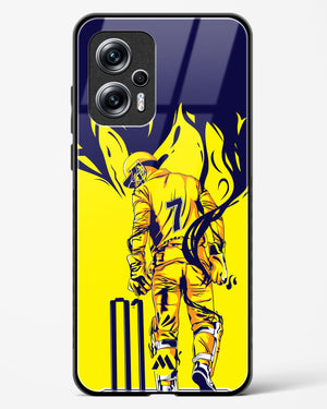 MS Dhoni Greatest Finisher Glass Case Phone Cover (Xiaomi)
