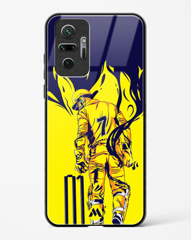 MS Dhoni Greatest Finisher Glass Case Phone Cover (Xiaomi)