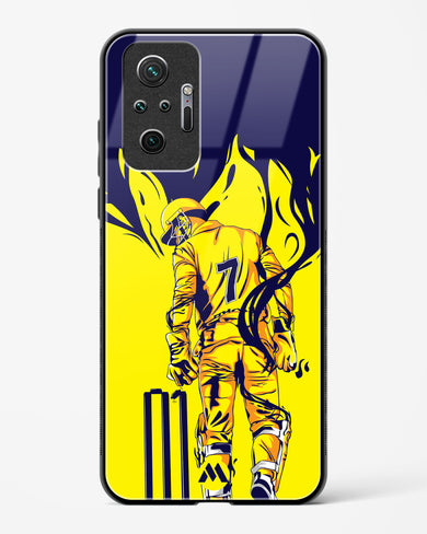 MS Dhoni Greatest Finisher Glass Case Phone Cover (Xiaomi)