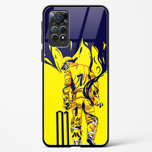 MS Dhoni Greatest Finisher Glass Case Phone Cover (Xiaomi)