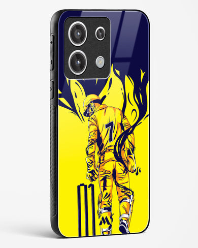 MS Dhoni Greatest Finisher Glass Case Phone Cover (Xiaomi)
