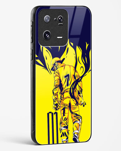 MS Dhoni Greatest Finisher Glass Case Phone Cover (Xiaomi)