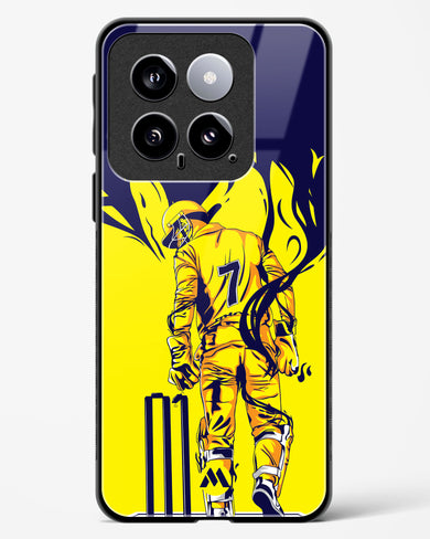 MS Dhoni Greatest Finisher Glass Case Phone Cover-(Xiaomi)