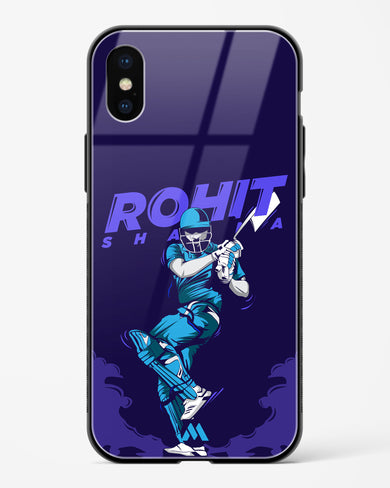 Rohit Hitman Sharma Glass Case Phone Cover (Apple)