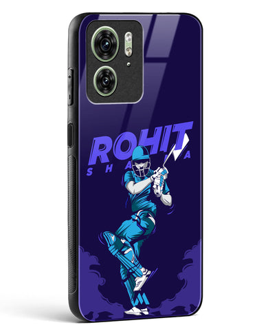 Rohit Hitman Sharma Glass Case Phone Cover (Motorola)