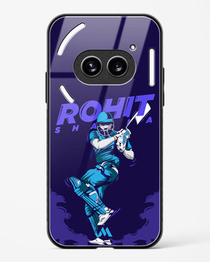 Rohit Hitman Sharma Glass Case Phone Cover (Nothing)