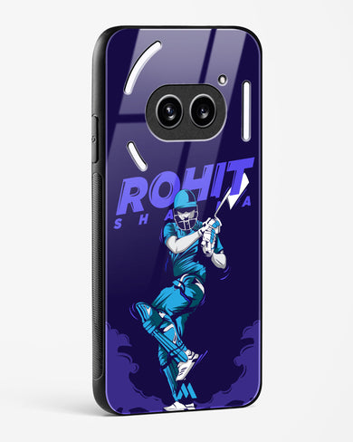 Rohit Hitman Sharma Glass Case Phone Cover (Nothing)