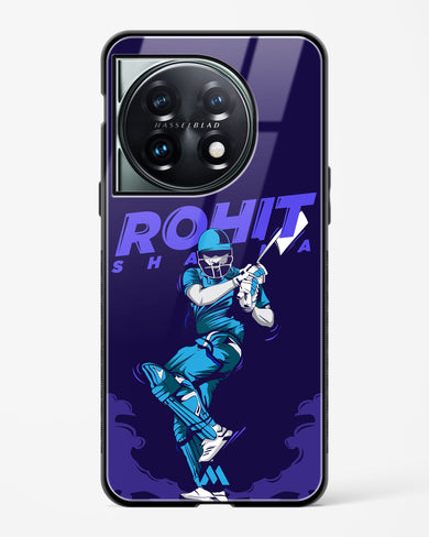 Rohit Hitman Sharma Glass Case Phone Cover (OnePlus)