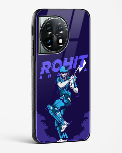 Rohit Hitman Sharma Glass Case Phone Cover (OnePlus)