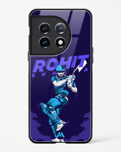 Rohit Hitman Sharma Glass Case Phone Cover (OnePlus)