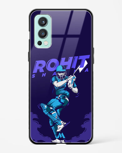 Rohit Hitman Sharma Glass Case Phone Cover (OnePlus)