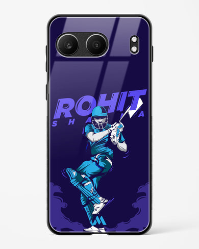 Rohit Hitman Sharma Glass Case Phone Cover (OnePlus)