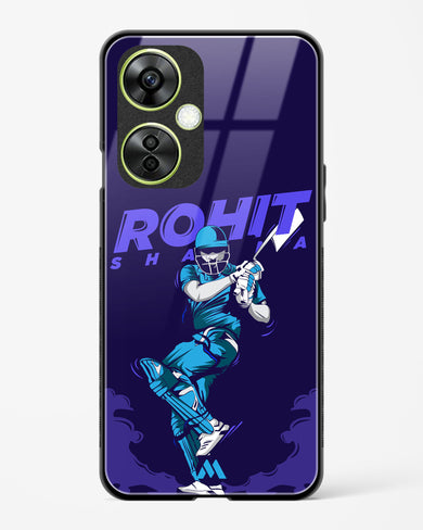 Rohit Hitman Sharma Glass Case Phone Cover-(OnePlus)