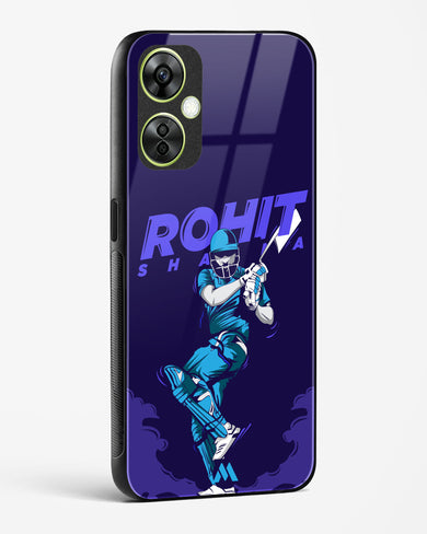 Rohit Hitman Sharma Glass Case Phone Cover-(OnePlus)