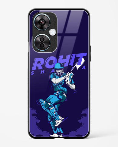 Rohit Hitman Sharma Glass Case Phone Cover (OnePlus)