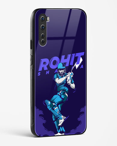 Rohit Hitman Sharma Glass Case Phone Cover-(OnePlus)