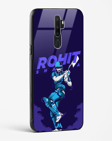 Rohit Hitman Sharma Glass Case Phone Cover-(Oppo)