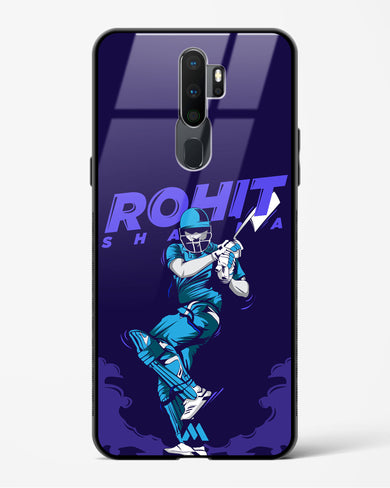 Rohit Hitman Sharma Glass Case Phone Cover-(Oppo)