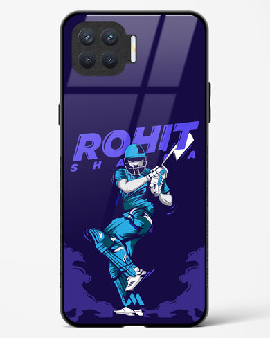 Rohit Hitman Sharma Glass Case Phone Cover-(Oppo)