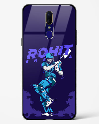 Rohit Hitman Sharma Glass Case Phone Cover-(Oppo)