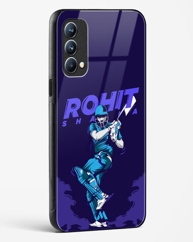 Rohit Hitman Sharma Glass Case Phone Cover-(Oppo)