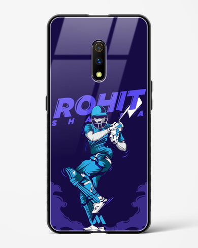 Rohit Hitman Sharma Glass Case Phone Cover-(Oppo)