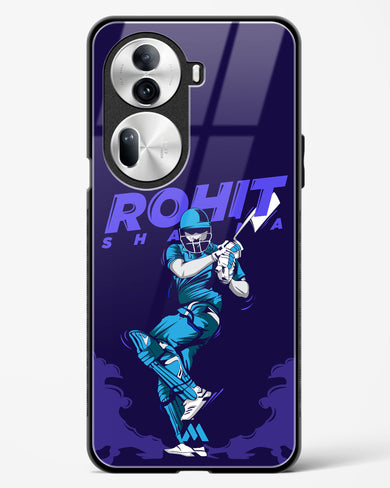 Rohit Hitman Sharma Glass Case Phone Cover (Oppo)