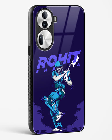 Rohit Hitman Sharma Glass Case Phone Cover (Oppo)