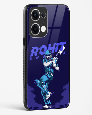 Rohit Hitman Sharma Glass Case Phone Cover (Oppo)