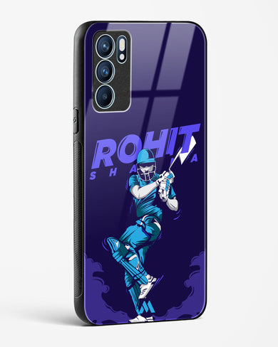 Rohit Hitman Sharma Glass Case Phone Cover (Oppo)