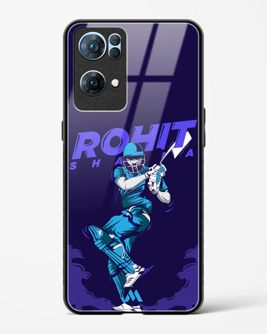 Rohit Hitman Sharma Glass Case Phone Cover (Oppo)