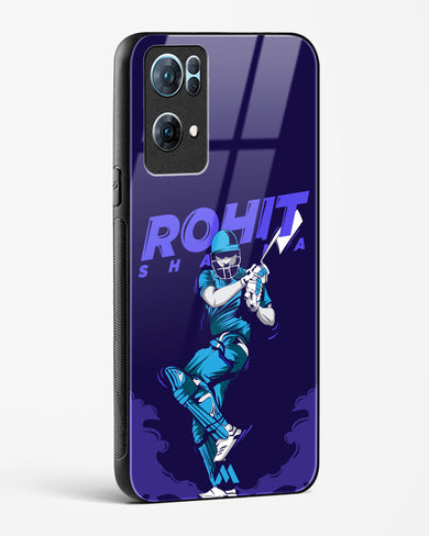 Rohit Hitman Sharma Glass Case Phone Cover (Oppo)