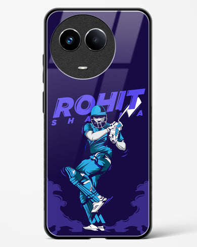 Rohit Hitman Sharma Glass Case Phone Cover-(Realme)