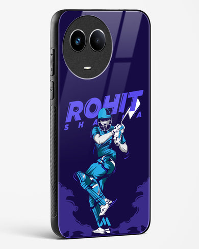 Rohit Hitman Sharma Glass Case Phone Cover-(Realme)